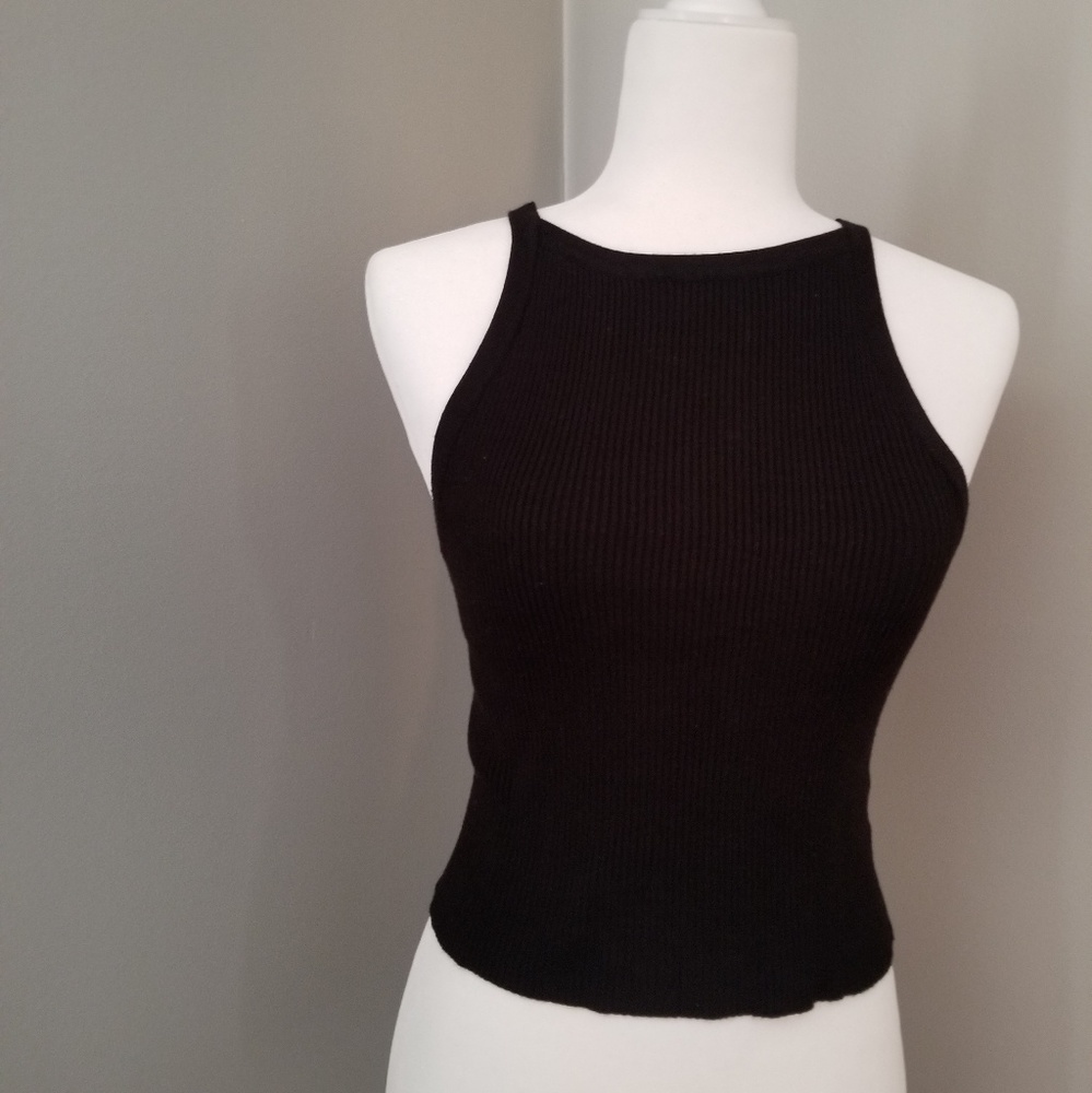 Black Crop Top